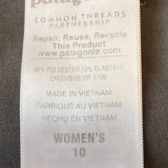 PATAGONIA Womens Hiking Shorts 10 Gray - Picture 14 of 14